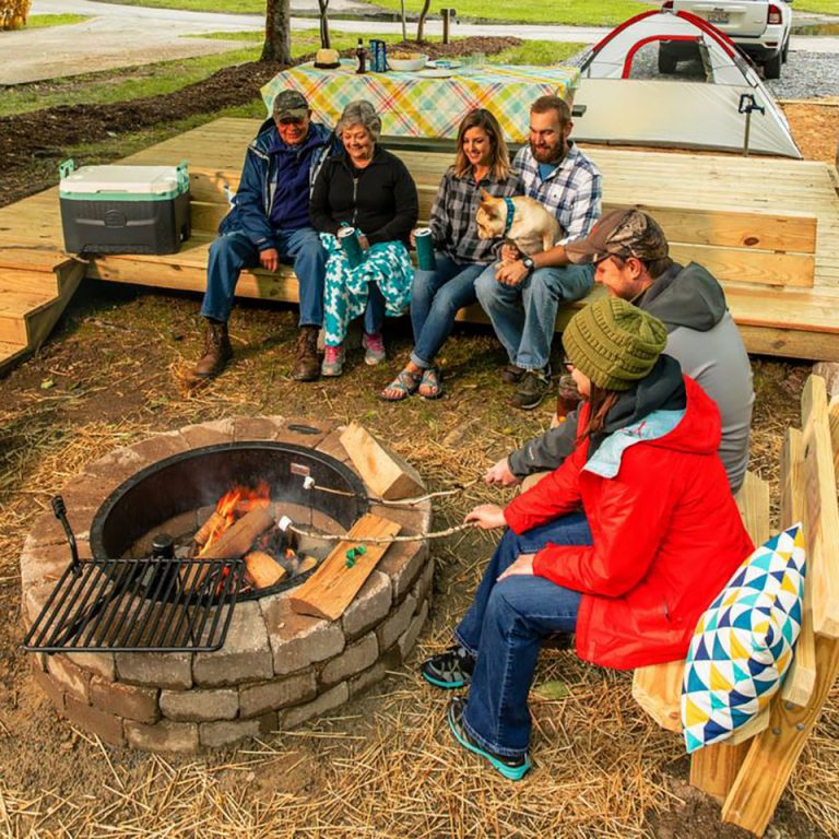 KOAcampgroundfirepit Lundy’s Lane Niagara Falls