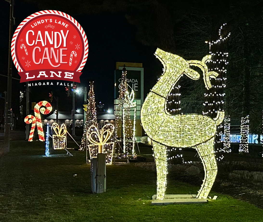 Candy Cane Lane Lundy’s Lane Niagara Falls